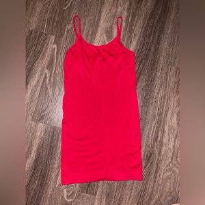 F&F Red Stretchy Tank Camisole